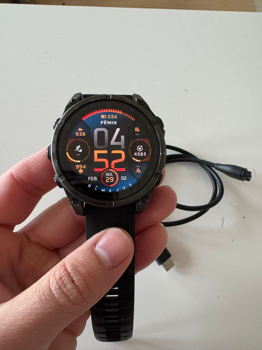 Garmin Fenix 8 47mm amoled sapphire negro