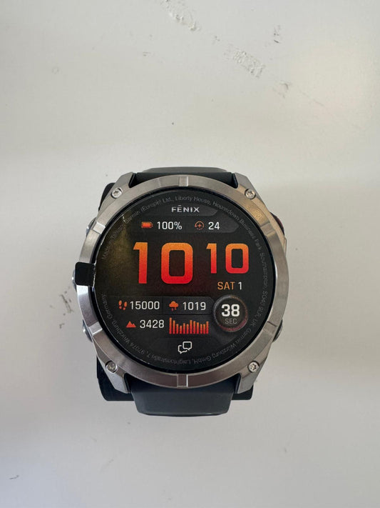 Garmin Fenix 8 Pro 51mm AMOLED/safira prata