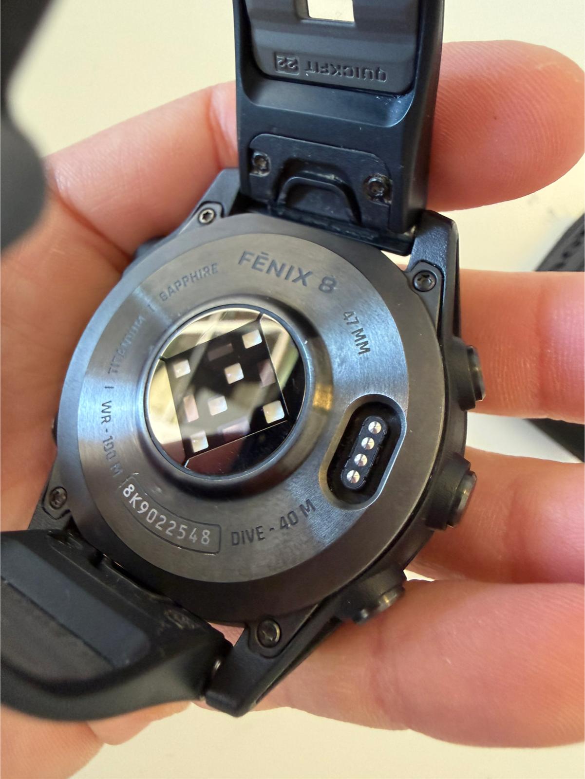 Garmin Fenix 8 47mm amoled/safira