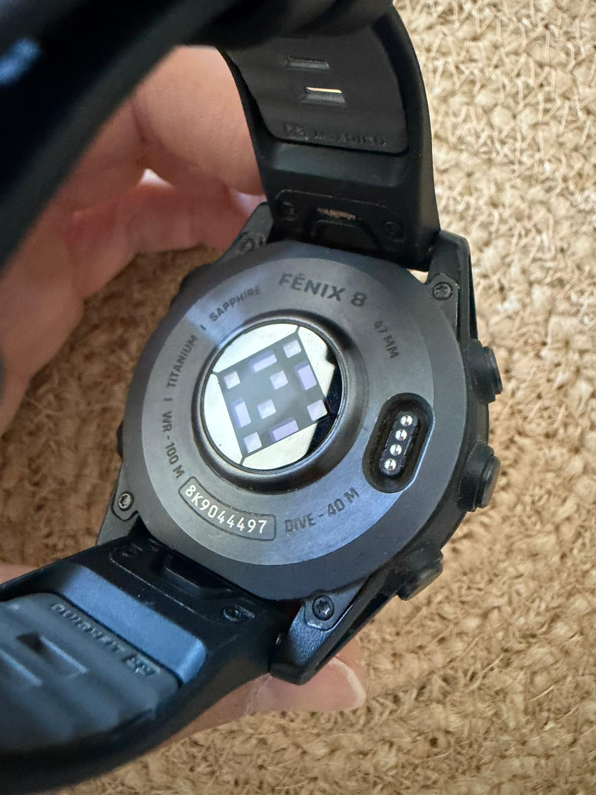 Garmin Fenix 8 47mm amoled/sapphire