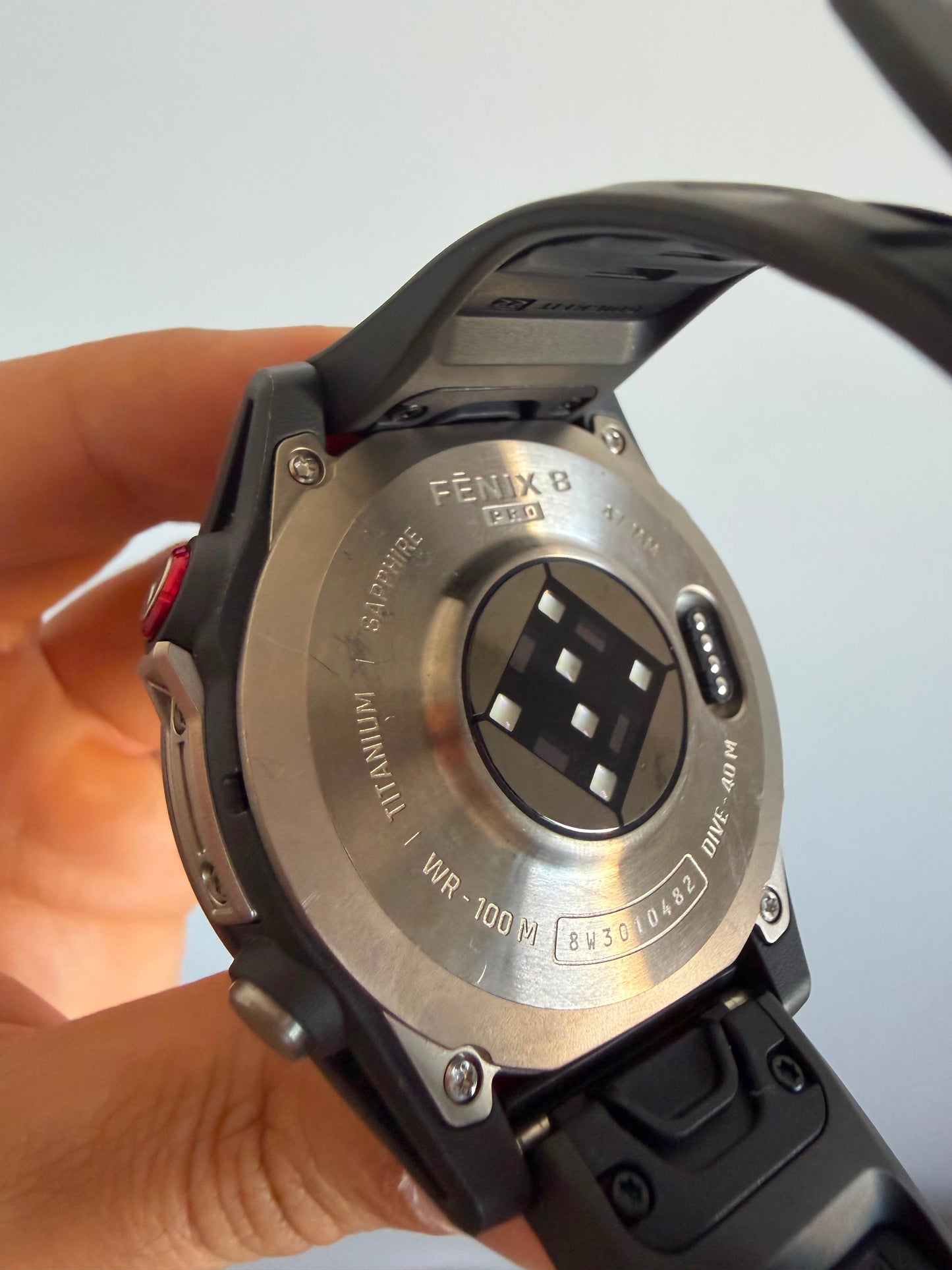 Garmin Fenix 8 pro 47mm amoled/sapphire plata