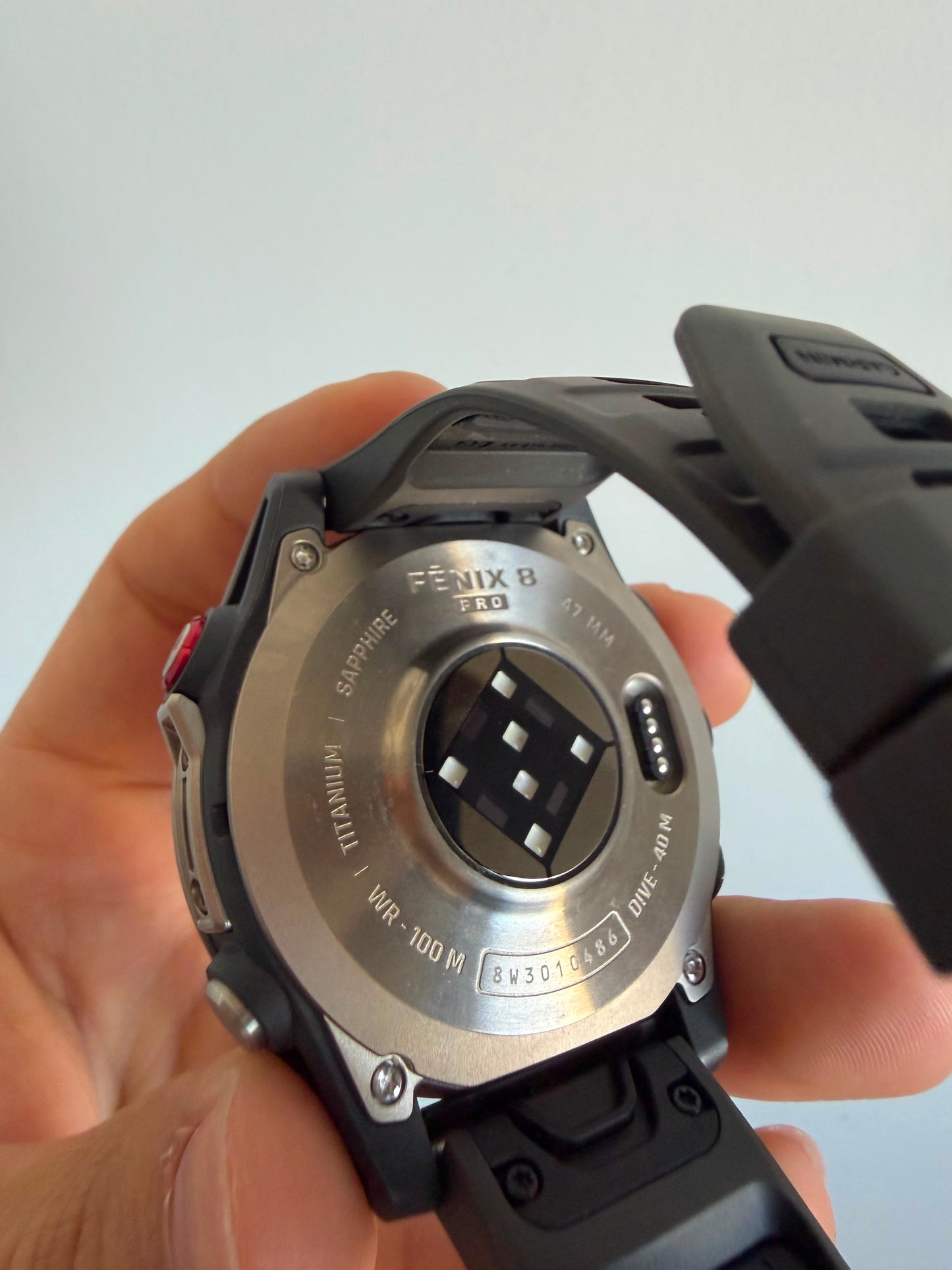 Garmin Fenix 8 pro 47mm amoled/sapphire plata