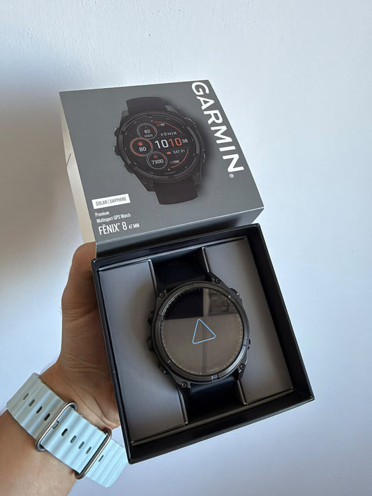 Garmin Fenix 8 47mm solar/sapphire negro