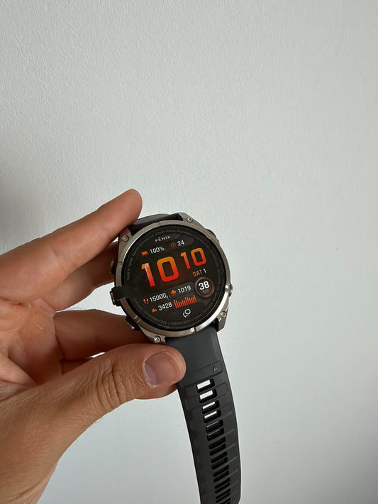 Garmin Fenix 8 pro 47mm amoled/sapphire plata