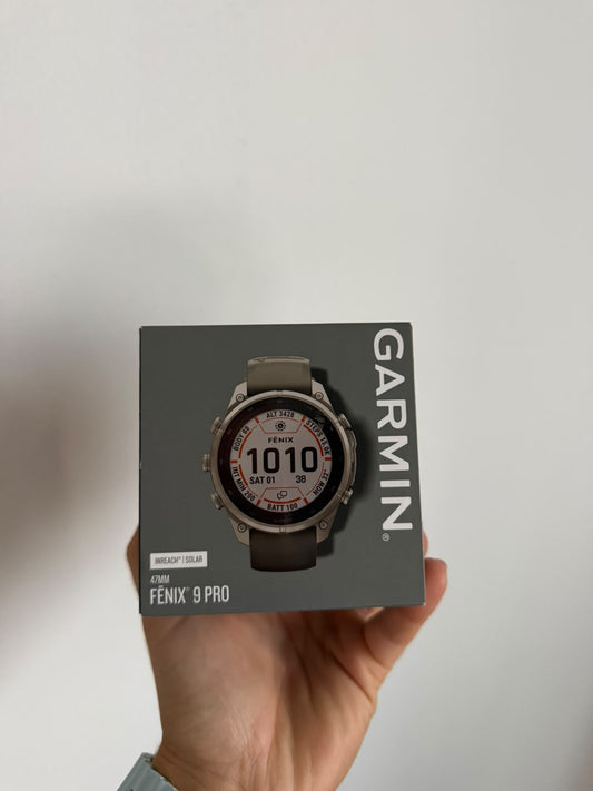 Garmin Fenix 9 pro 47mm solar/sapphire inreach