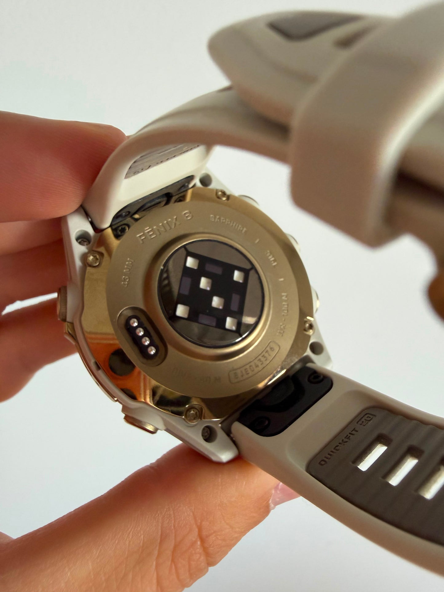 Garmin Fenix 8 43mm amoled/sapphire gold