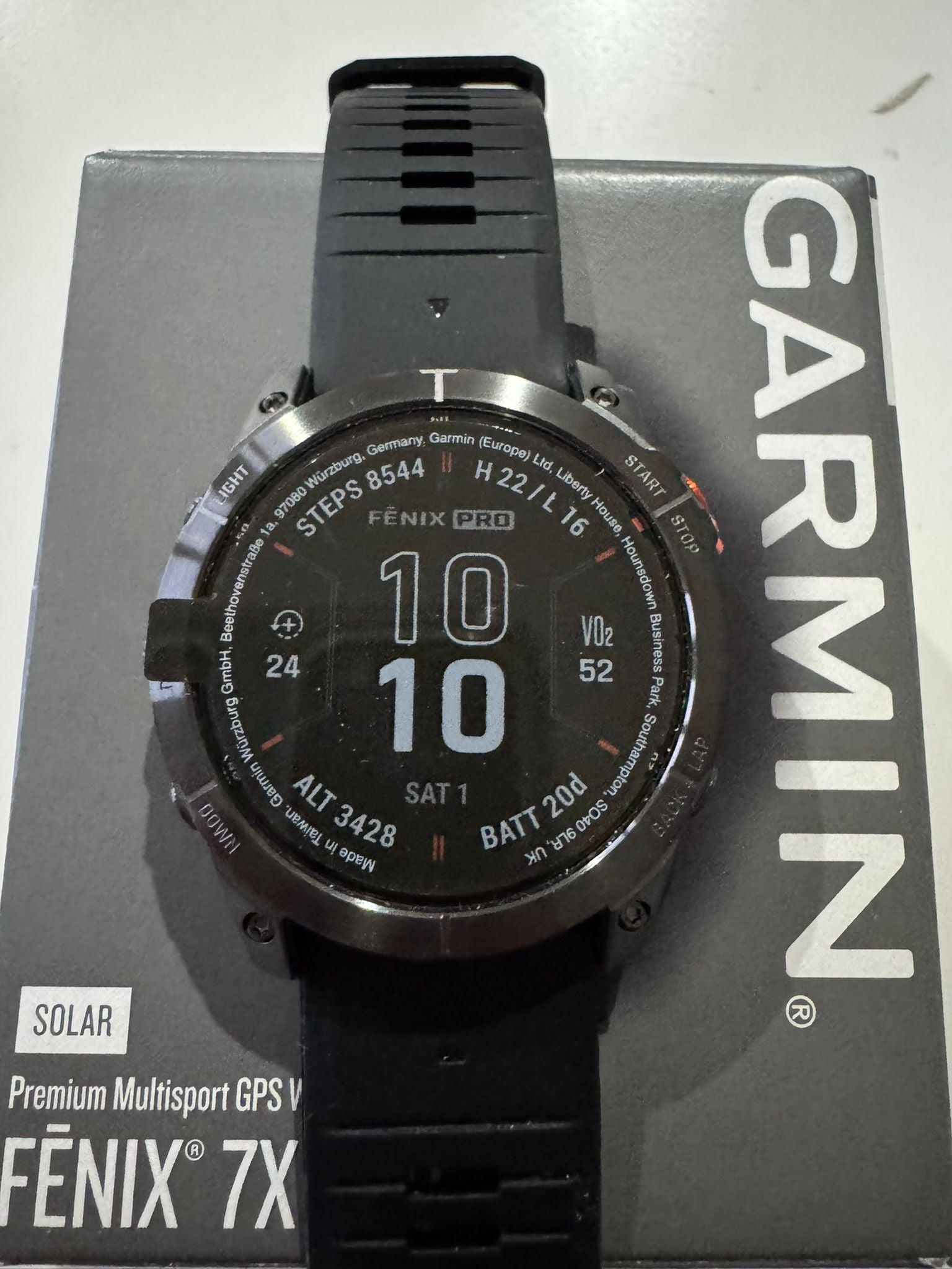 Garmin Fenix 7x pro solar