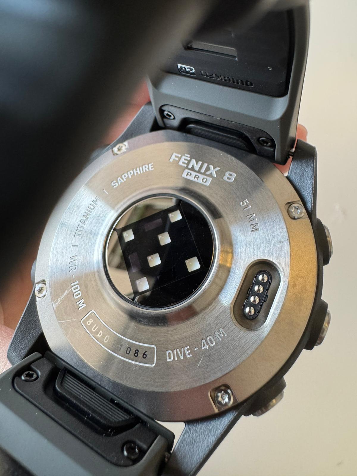 Garmin Fenix 8 pro 51mm amoled/sapphire plata