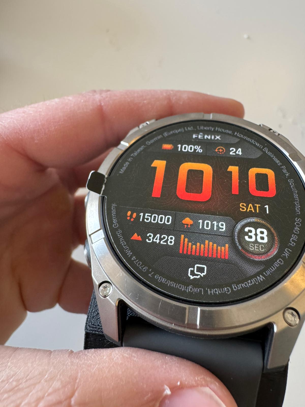 Garmin Fenix 8 pro 51mm amoled/sapphire plata