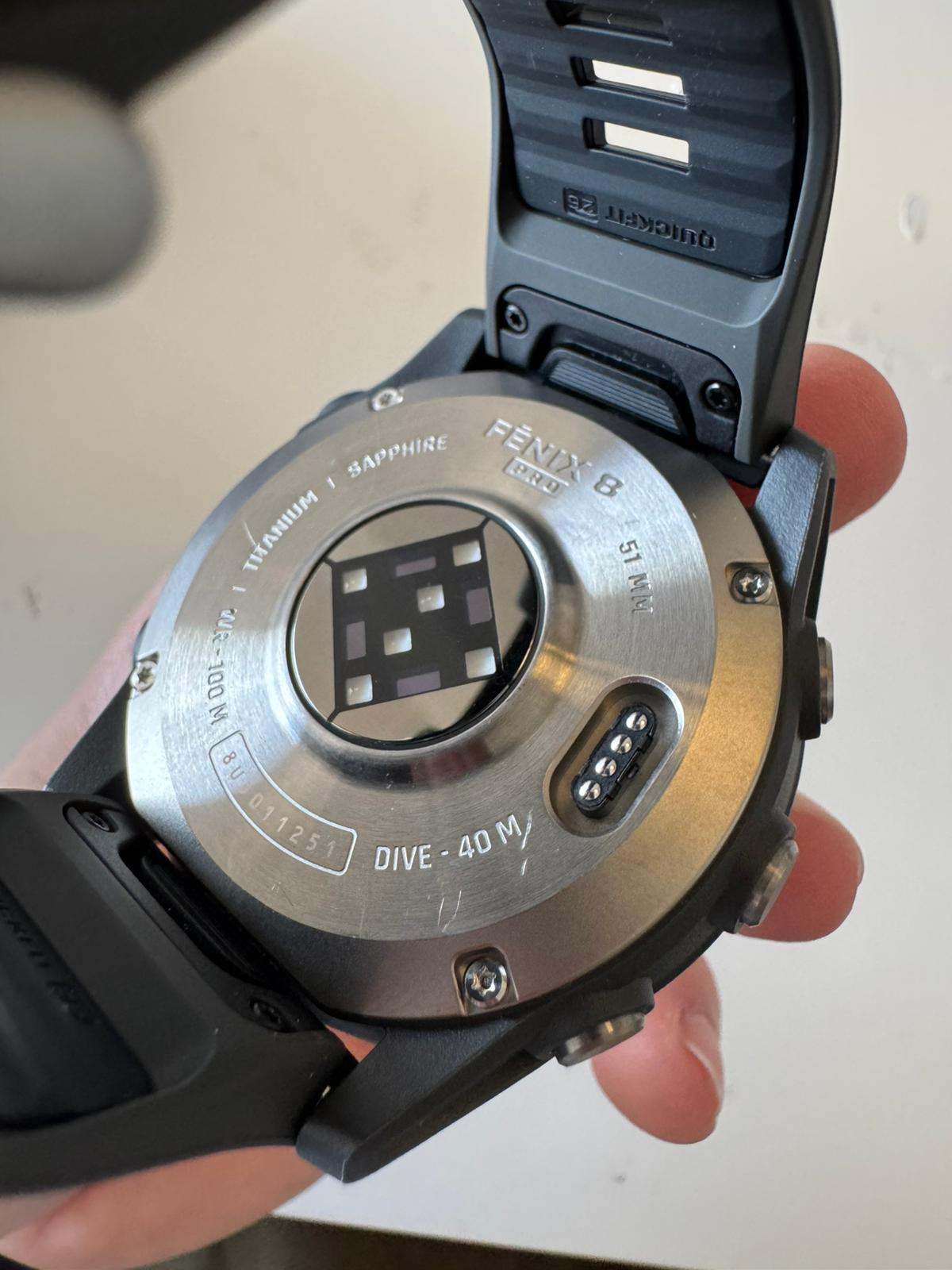Garmin Fenix 8 pro 51mm amoled/sapphire plata