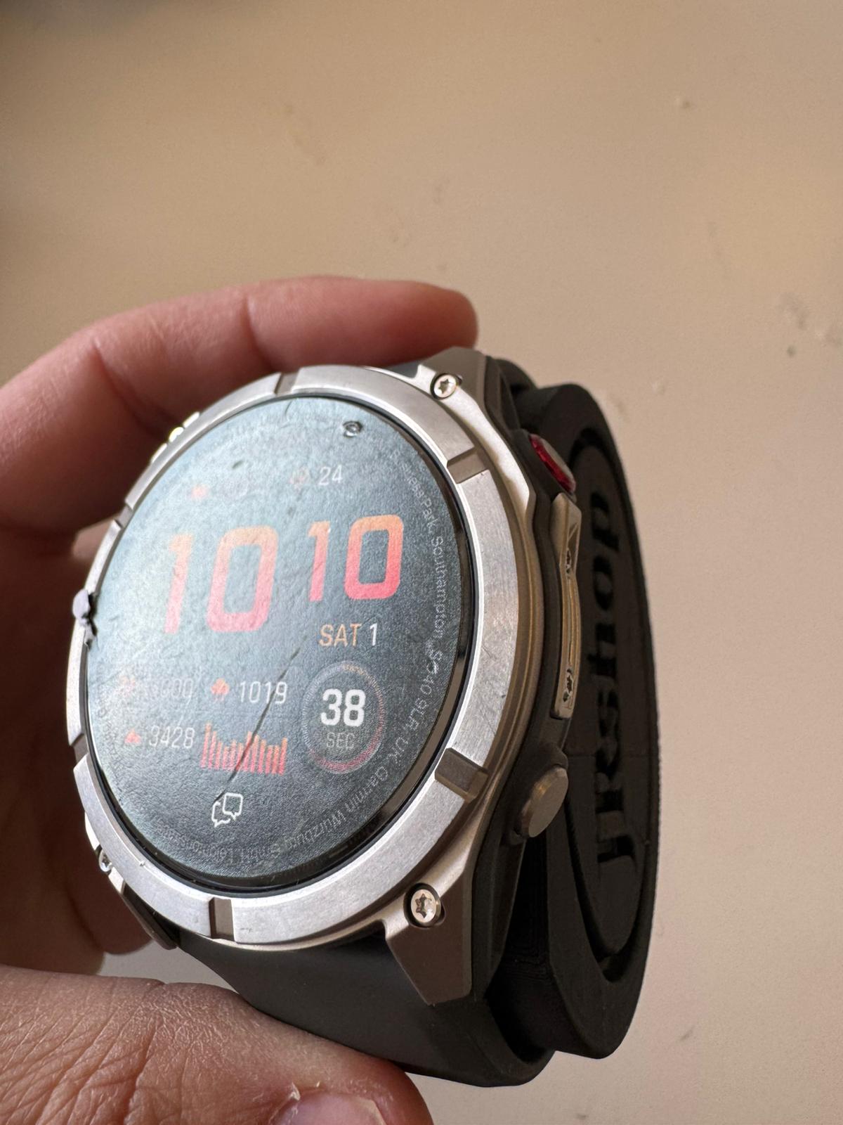Garmin Fenix 8 pro 51mm amoled/sapphire plata