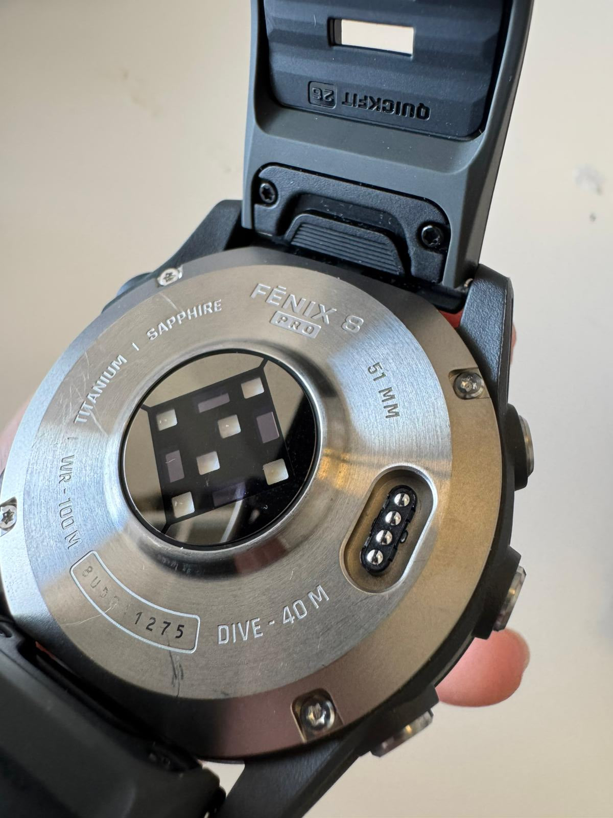 Garmin Fenix 8 pro 51mm amoled/sapphire plata