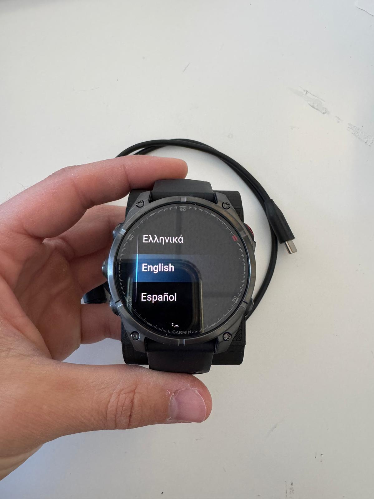Garmin Fenix 8 pro 47mm amoled/safira preto sem caixa