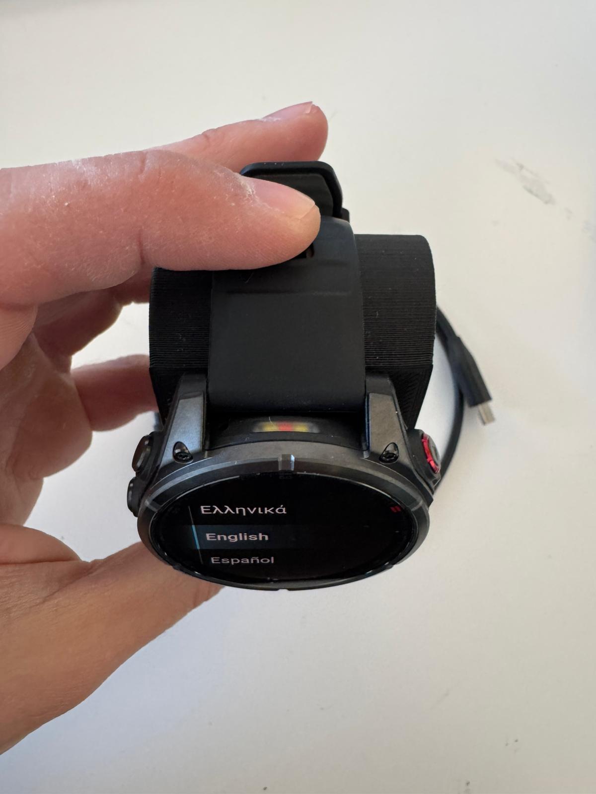 Garmin Fenix 8 pro 47mm amoled/safira preto sem caixa