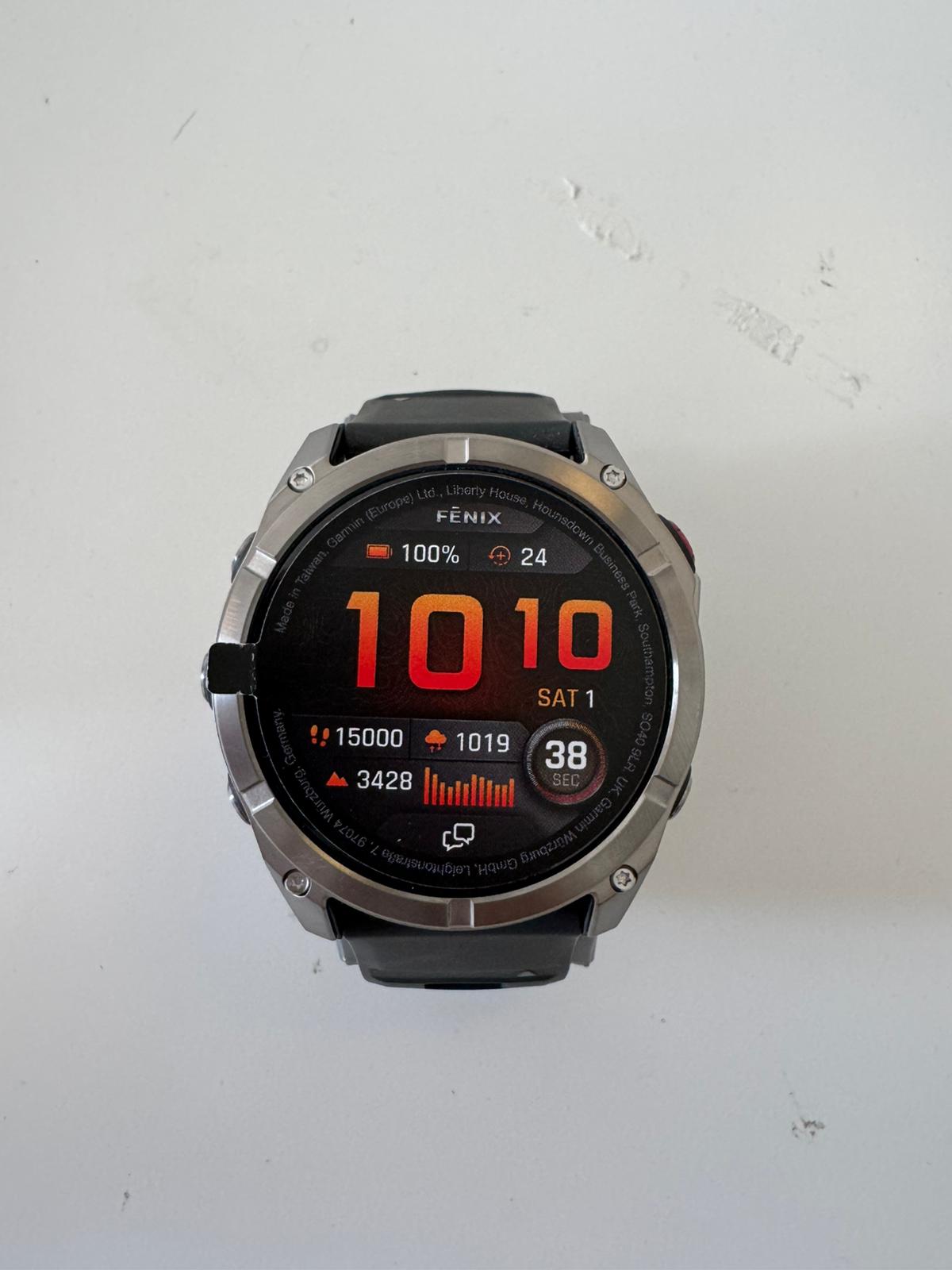 Garmin Fenix 8 pro 51mm amoled/sapphire plata