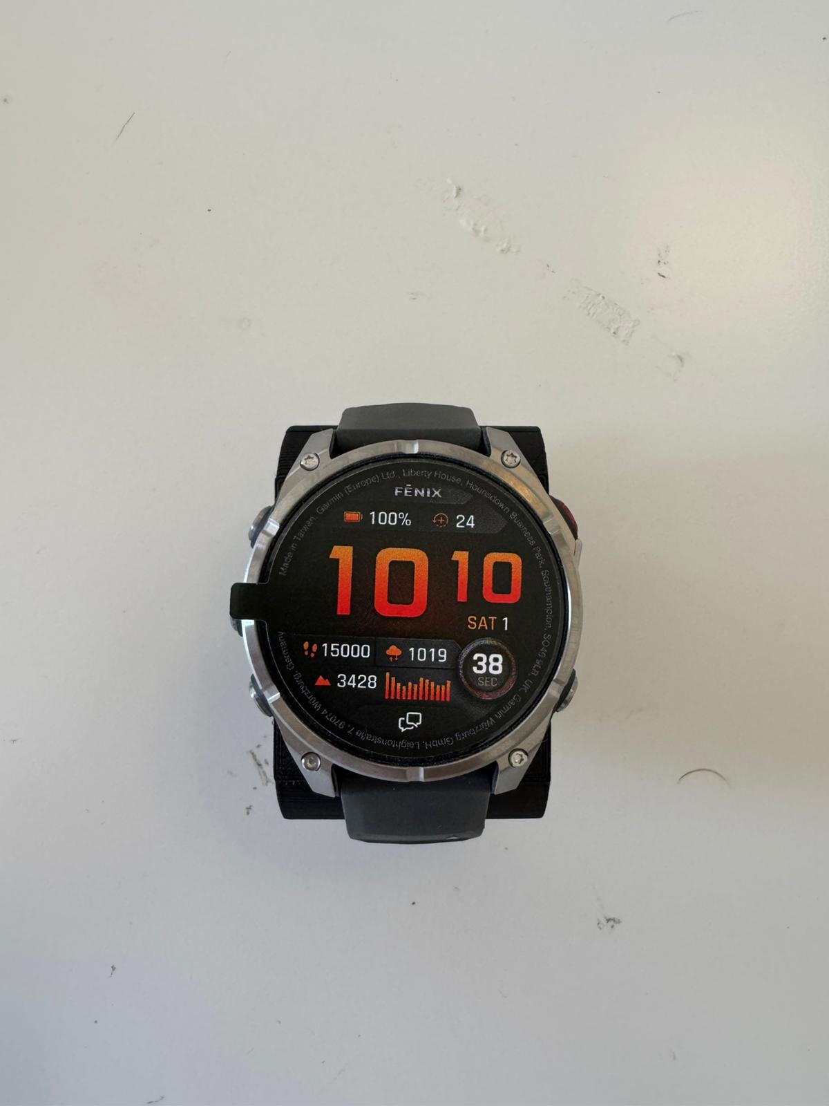 Garmin Fenix 8 pro 47mm amoled/safira prata sem caixa
