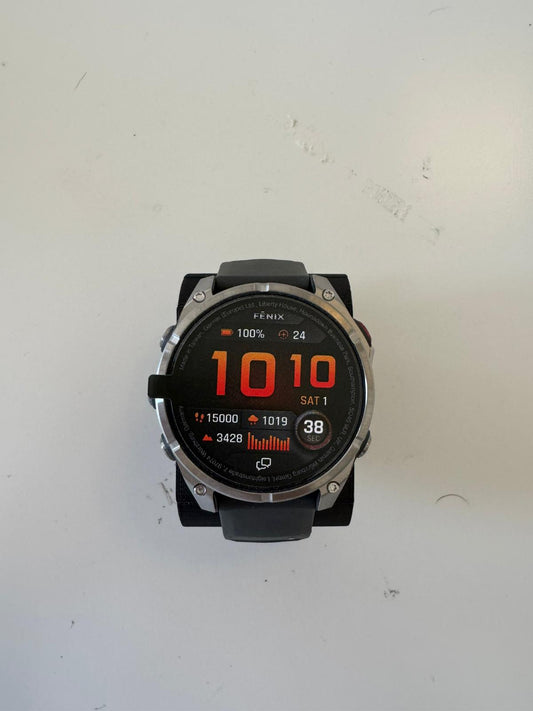 Garmin Fenix 8 pro 47mm amoled/safira prata sem caixa