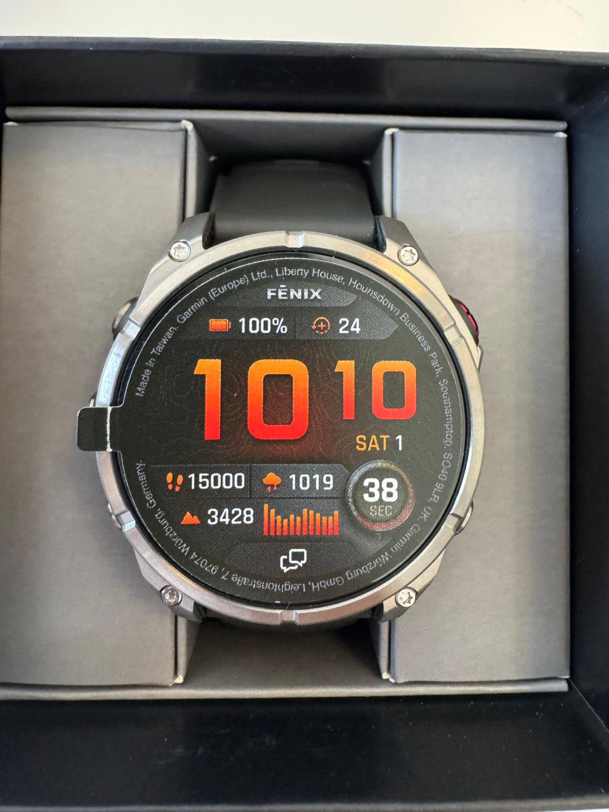 Garmin Fenix 8 pro 47mm amoled/safira prateado