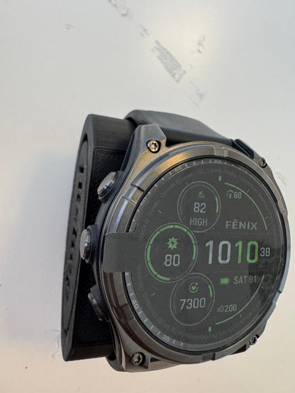 Garmin Fenix 8 47mm solar/safira preto