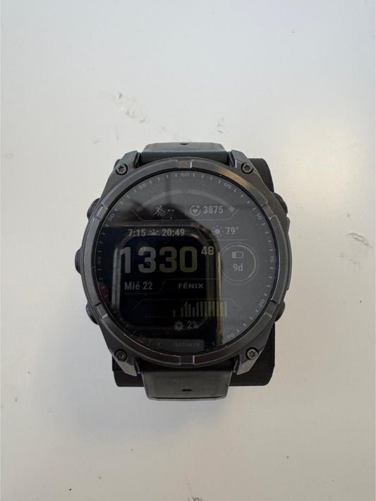 Garmin Fenix 8 47mm solar/safira preto