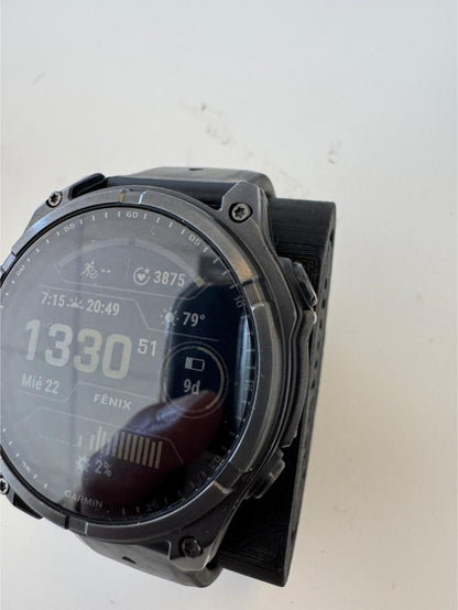 Garmin Fenix 8 47mm solar/safira preto