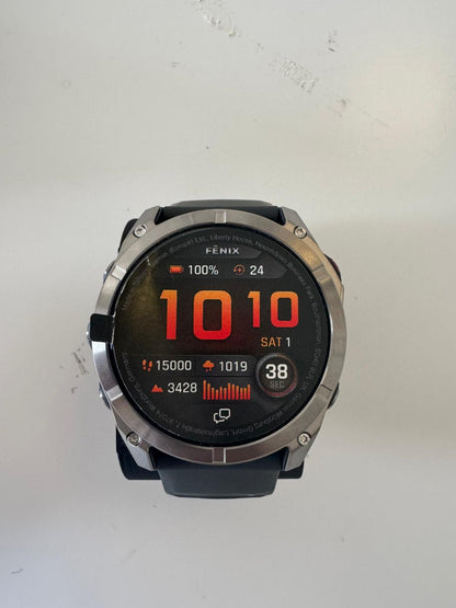 Garmin Fenix 8 Pro 51mm AMOLED/safira prata