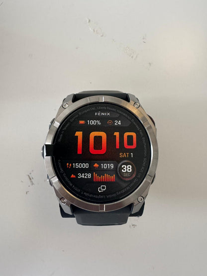 Garmin Fenix 8 Pro 51mm AMOLED/Safira Prata