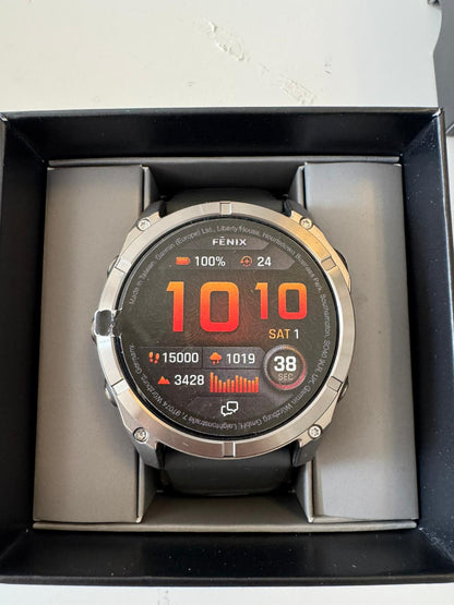 Garmin Fenix 8 pro 51mm amoled/safira prata