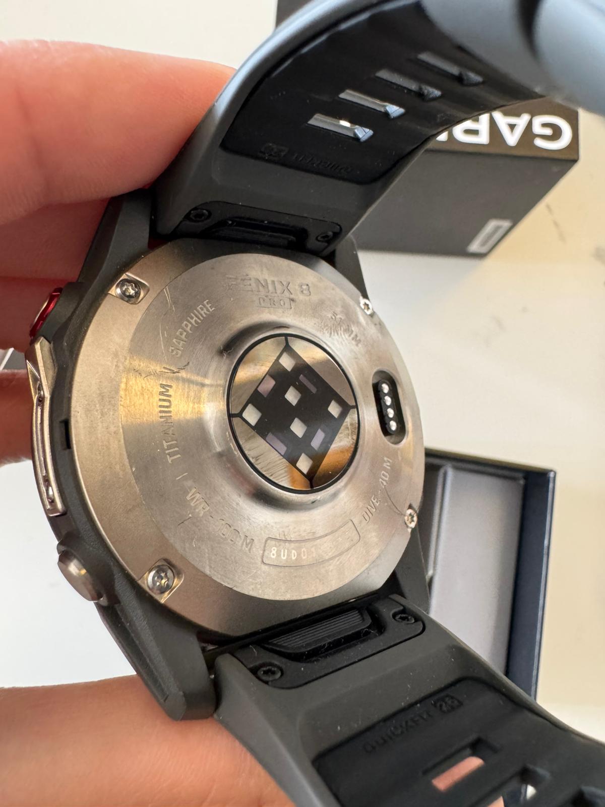 Garmin Fenix 8 pro 51mm amoled/safira prata