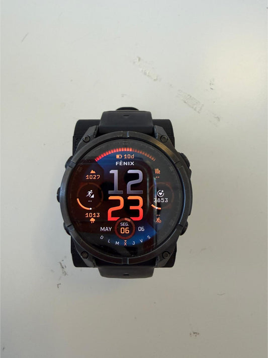 Garmin Fenix 8 47mm amoled/safira preto