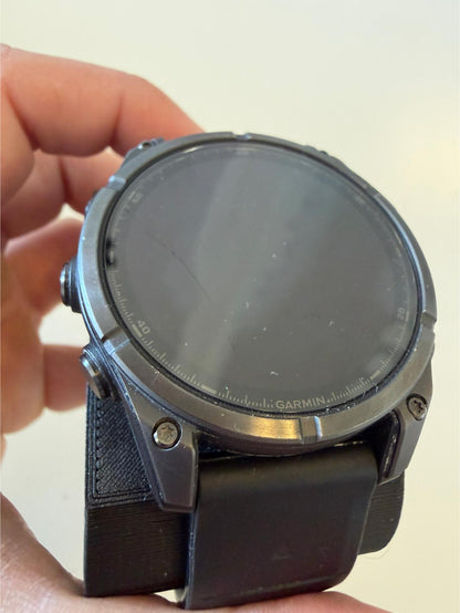 Garmin Fenix 8 47mm amoled/safira preto