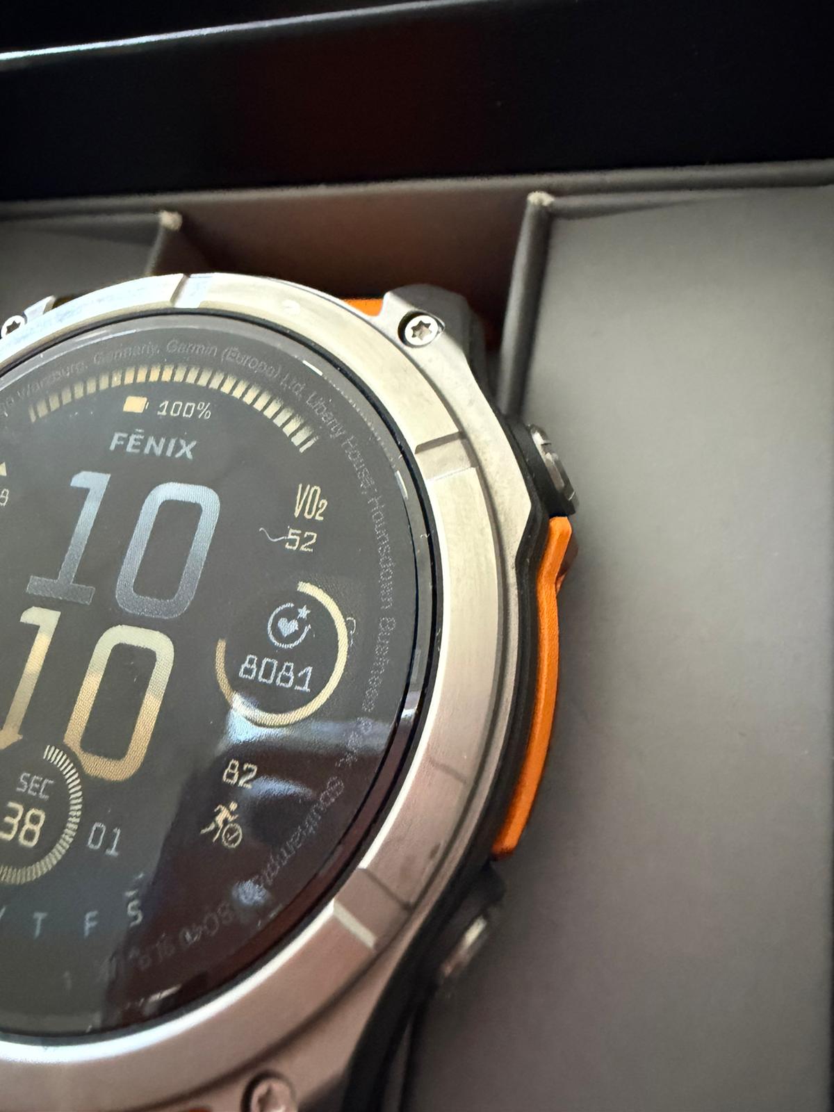 Garmin Fenix 8 51mm amoled/sapphire plata