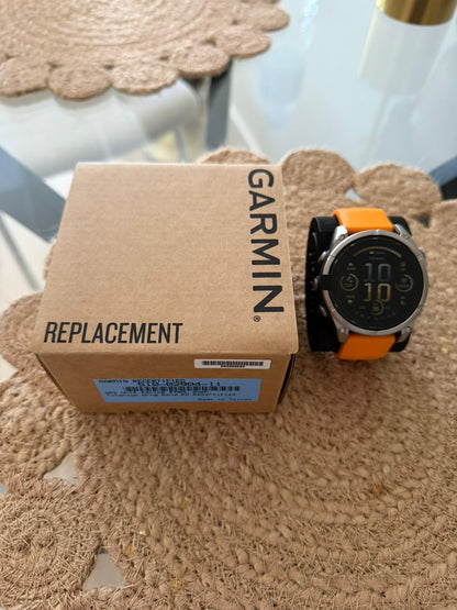 Garmin Fenix 8 47mm amoled/sapphire naranja