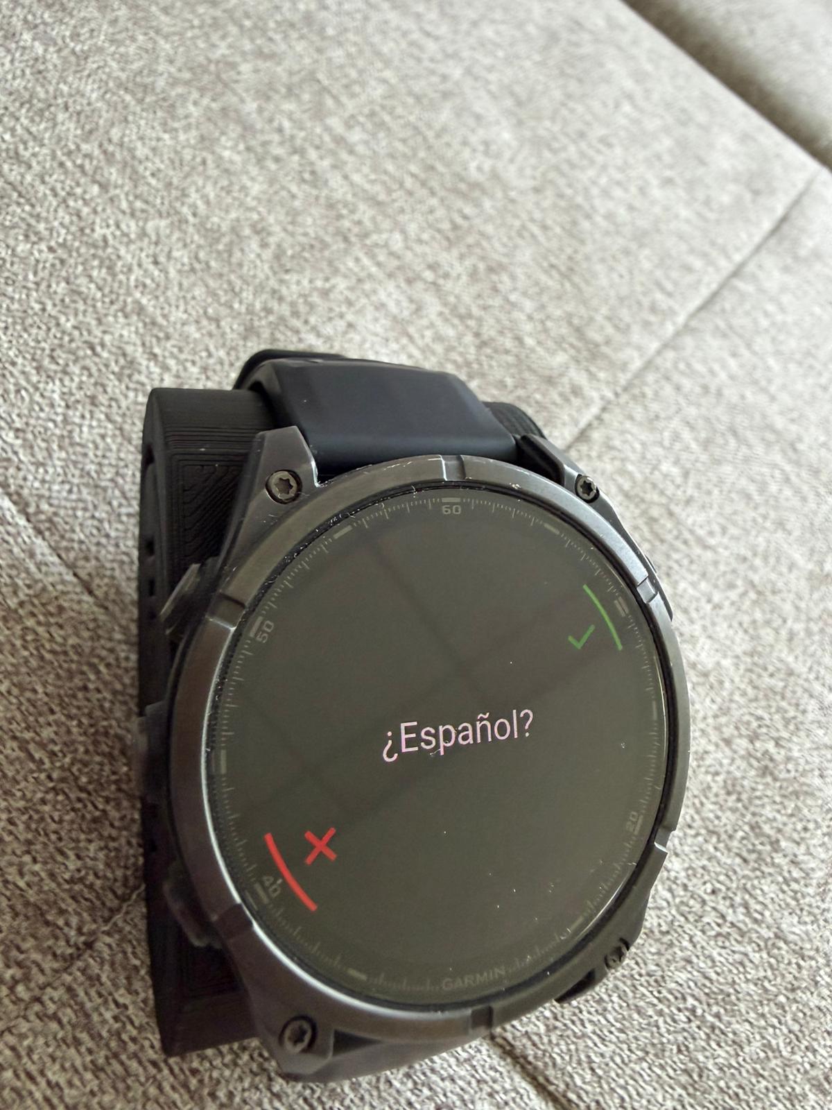 Garmin Fenix 8 47mm amoled/safira