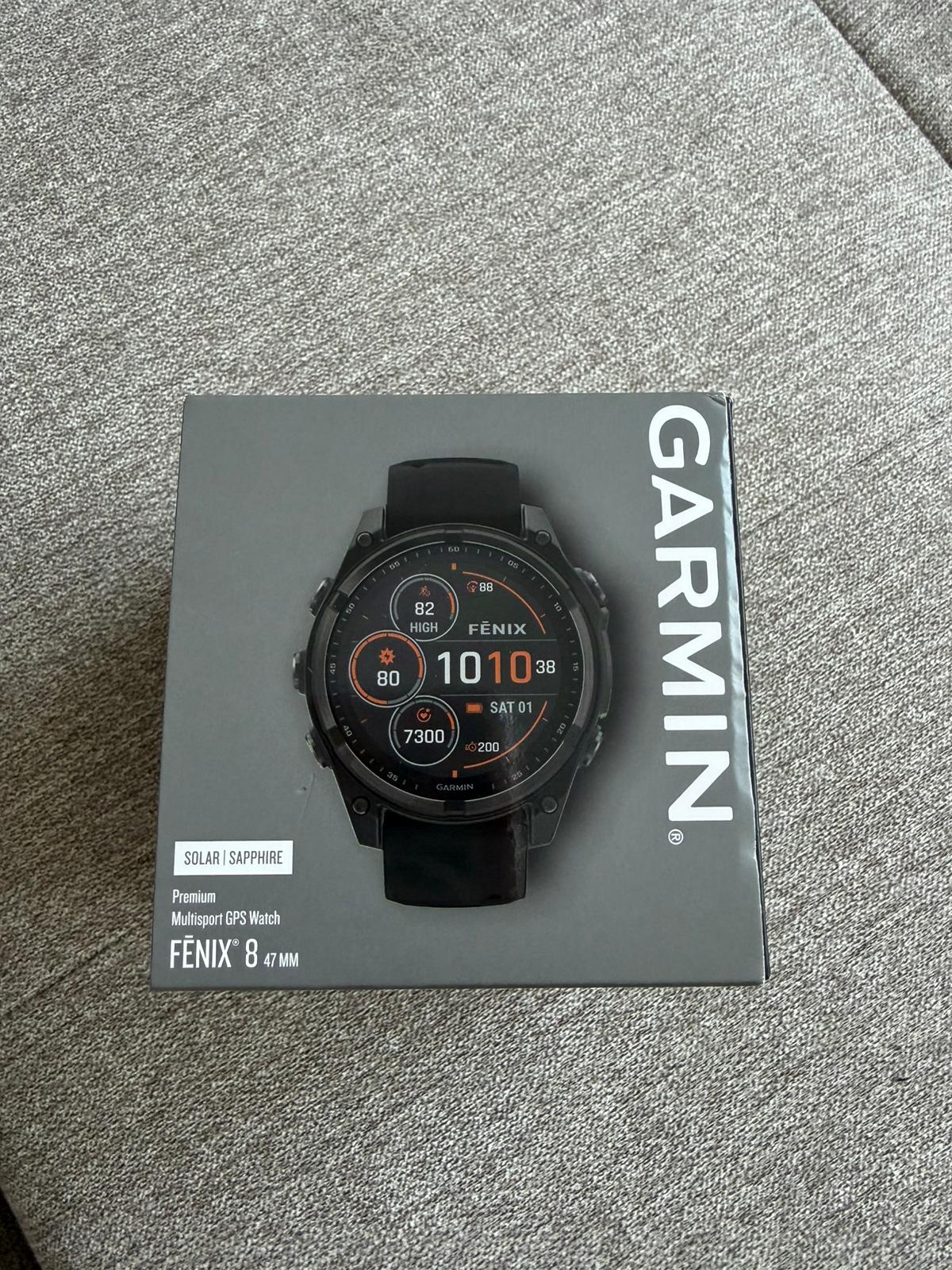 Garmin Fenix 8 47mm solar/sapphire