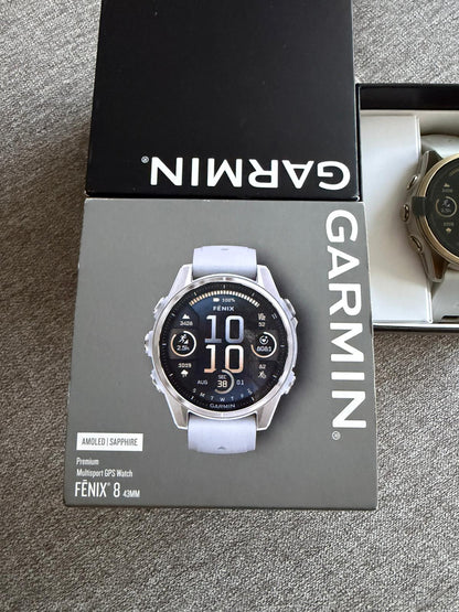 Garmin Fenix 8 43mm amoled/sapphire