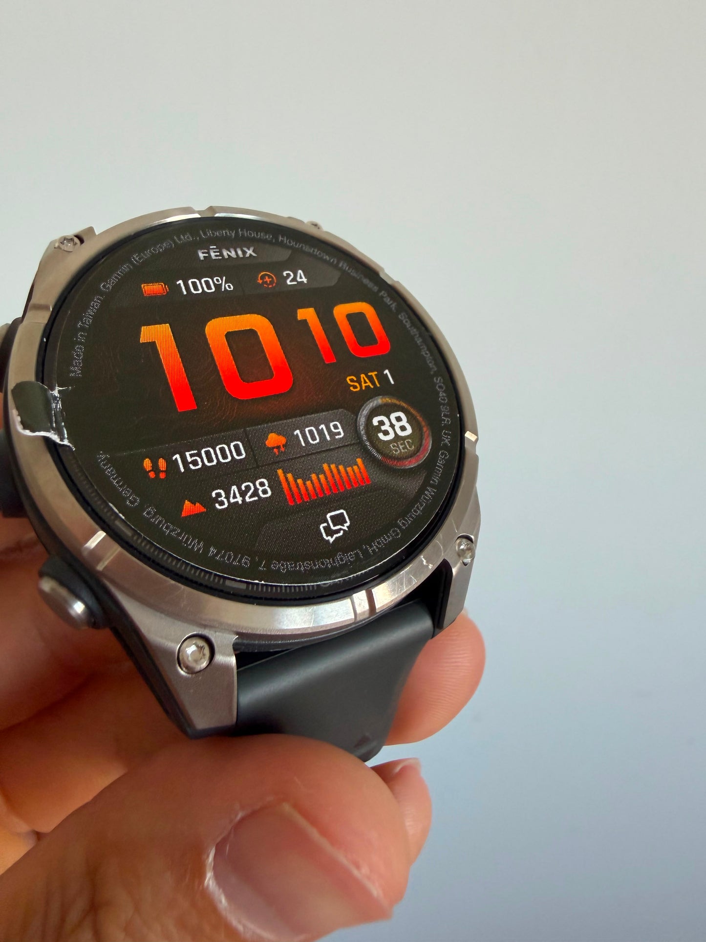 Garmin Fenix 8 pro 47mm amoled/sapphire plata