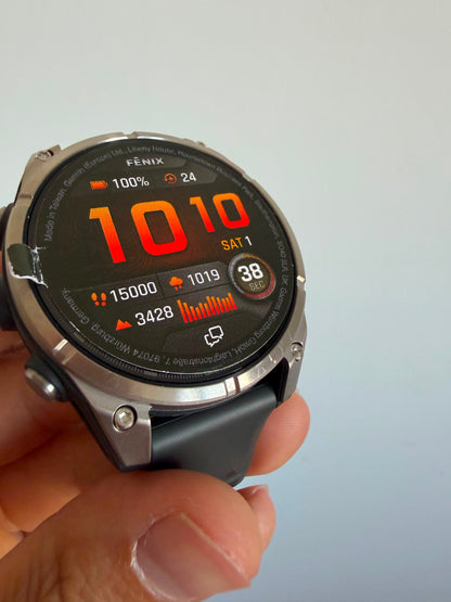 Garmin Fenix 8 pro 47mm amoled/sapphire plata