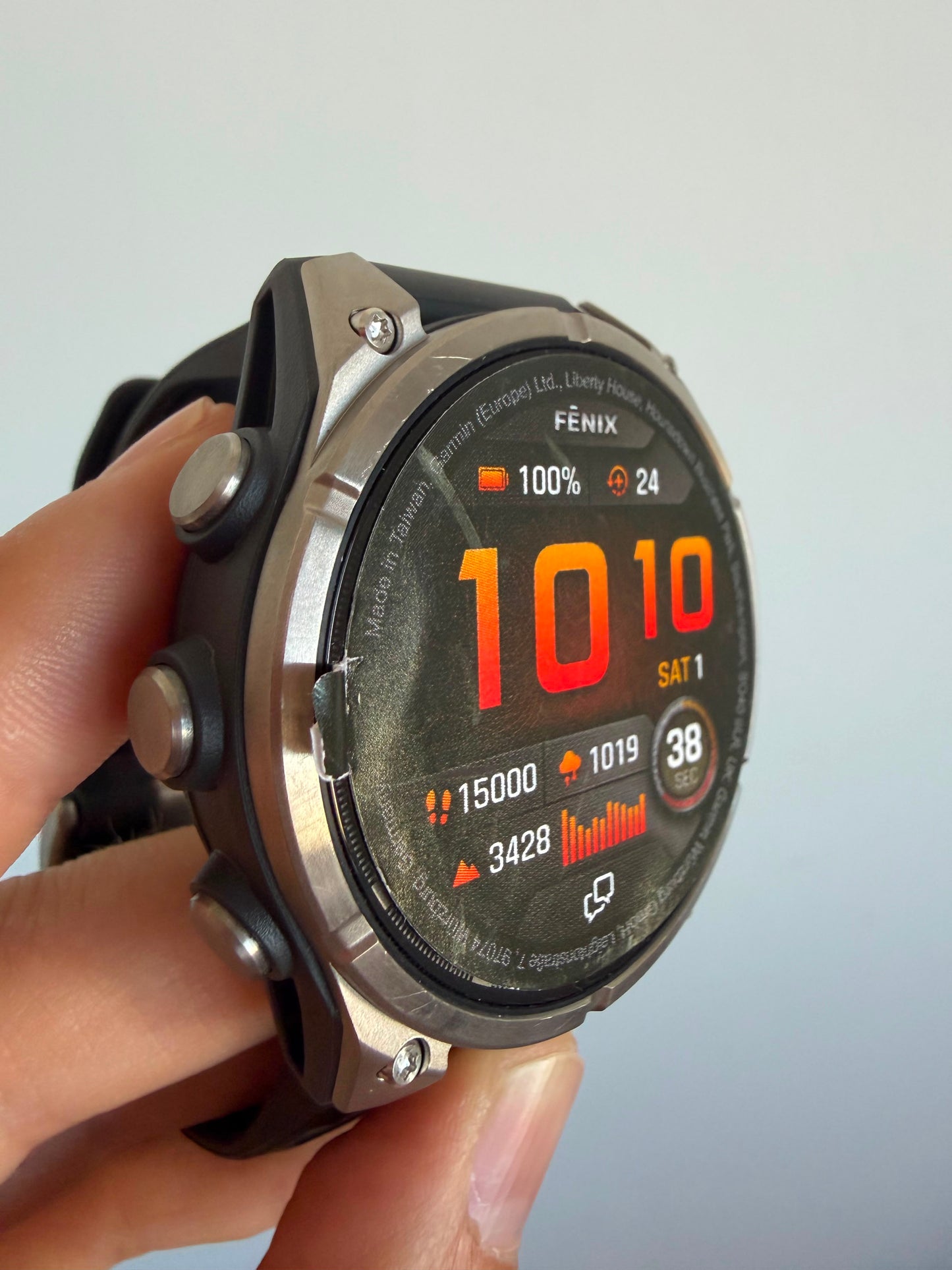 Garmin Fenix 8 pro 47mm amoled/sapphire plata