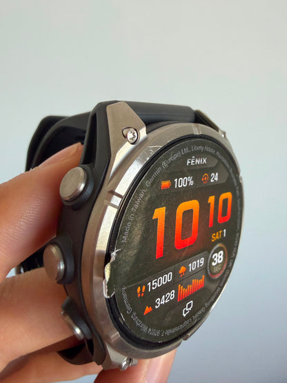 Garmin Fenix 8 pro 47mm amoled/sapphire plata