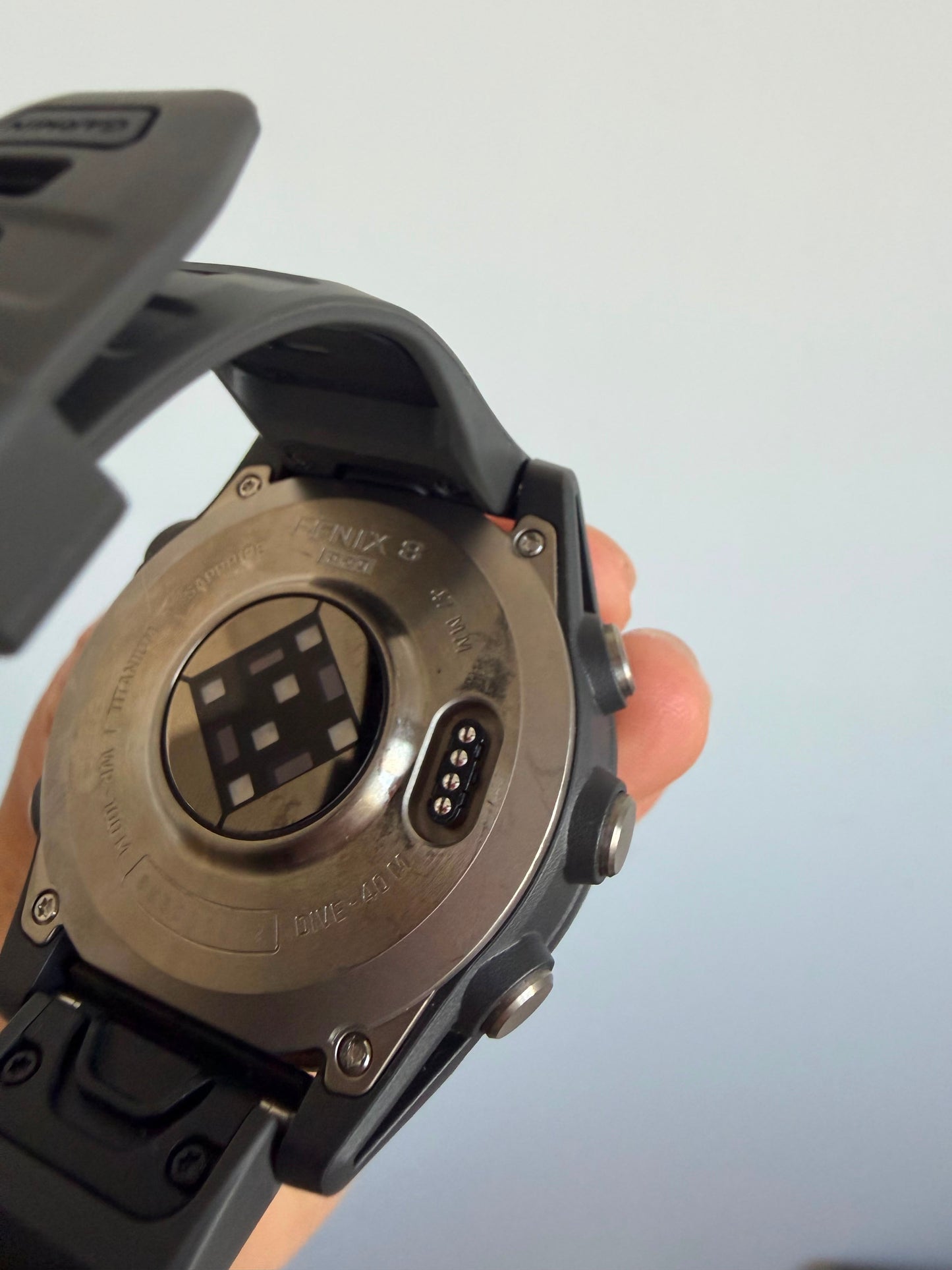 Garmin Fenix 8 pro 47mm amoled/sapphire plata