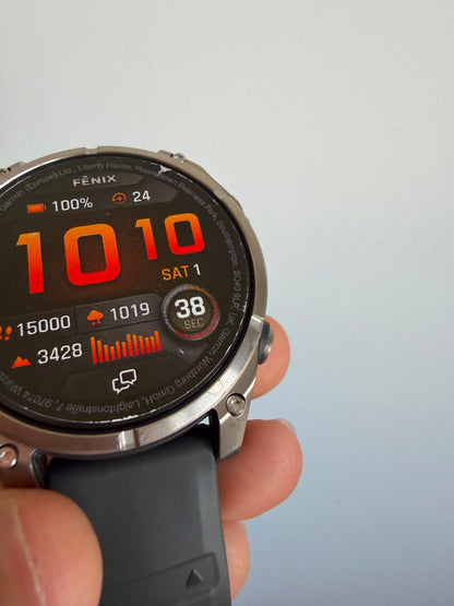 Garmin Fenix 8 pro 47mm amoled/sapphire plata