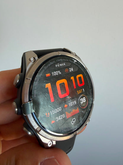 Garmin Fenix 8 pro 47mm amoled/sapphire plata