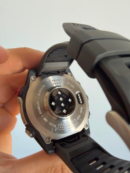 Garmin Fenix 8 pro 47mm amoled/sapphire plata