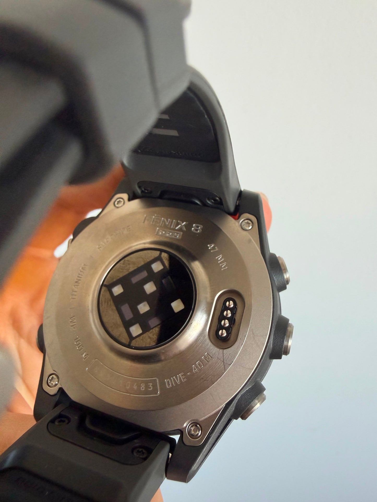 Garmin Fenix 8 pro 47mm amoled/sapphire plata