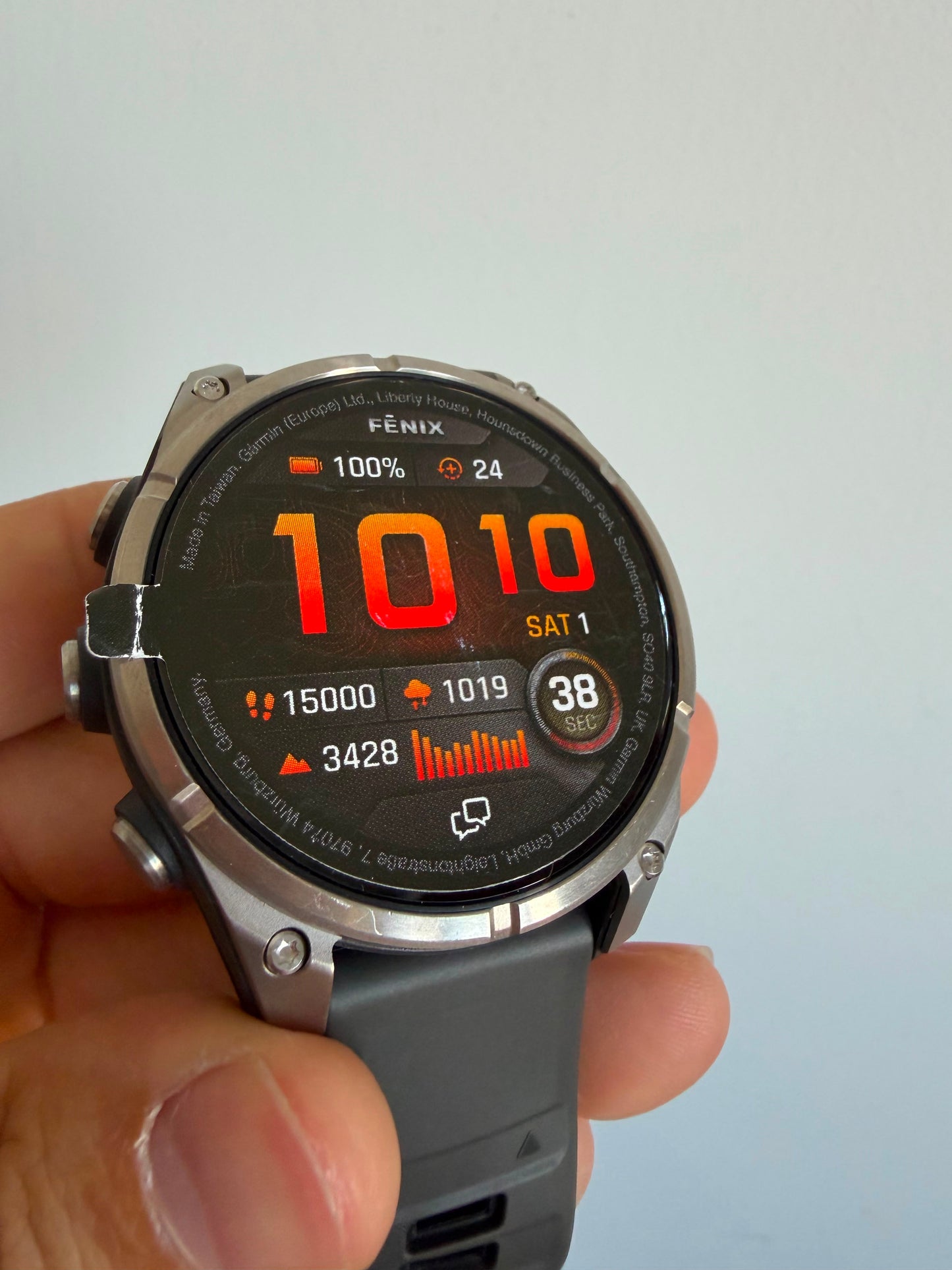 Garmin Fenix 8 pro 47mm amoled/sapphire plata