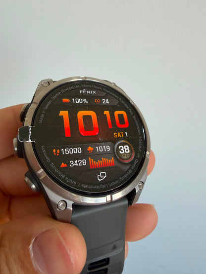 Garmin Fenix 8 pro 47mm amoled/sapphire plata