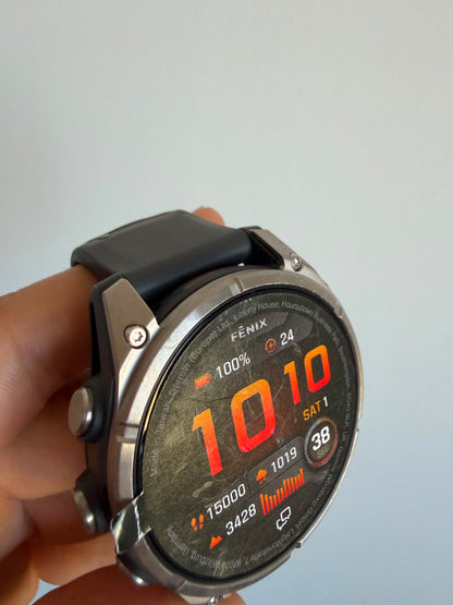 Garmin Fenix 8 pro 47mm amoled/sapphire plata