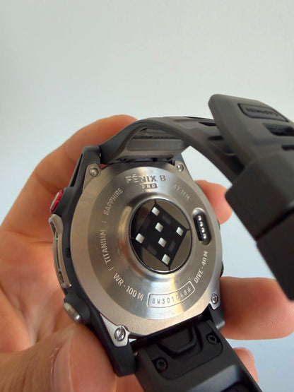 Garmin Fenix 8 pro 47mm amoled/sapphire plata