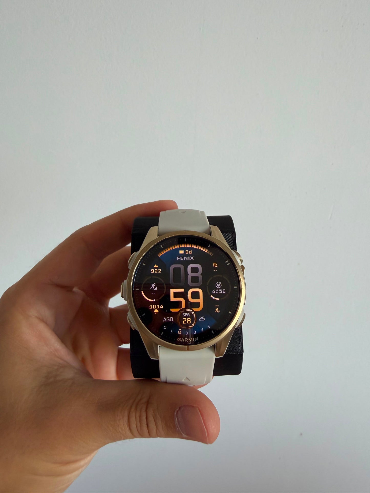Garmin Fenix 8 43mm amoled/sapphire gold